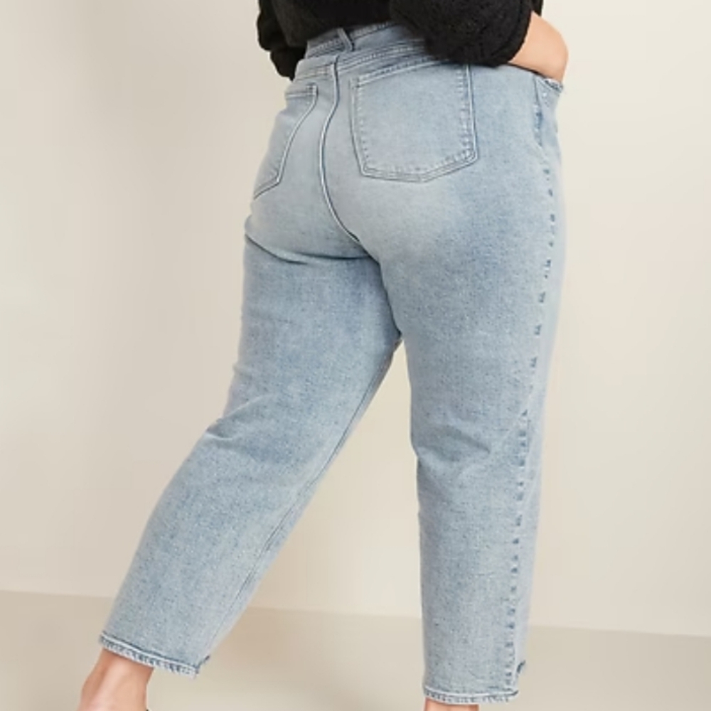 NWT Women's Old Navy Sky-Hi Straight Ankle Jeans - Picture 6 of 6